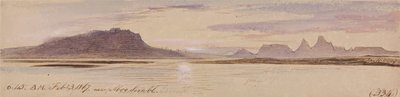 Near Abu Simbel by Edward Lear